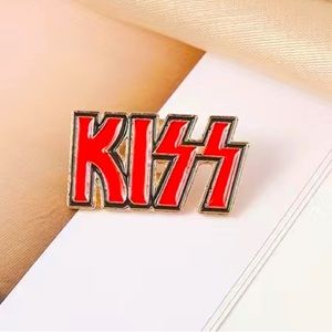 KISS Rock Band Enamel Pin Badge